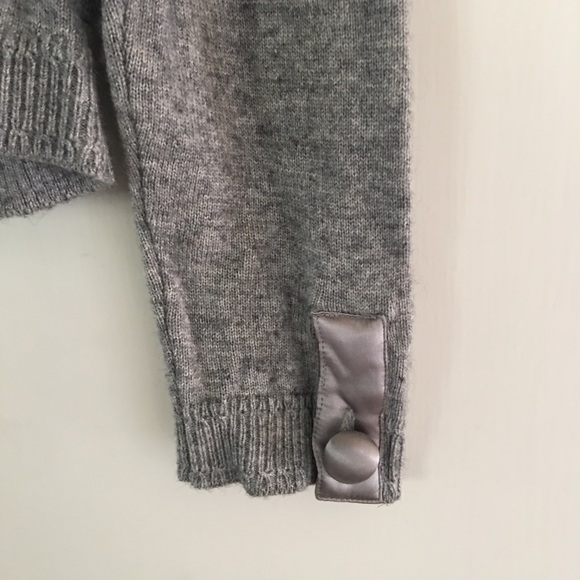 Milly of New York Cashmere and silk sweater jacket - Picture 4 of 6